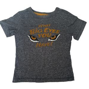 Toddler Boys T shirt Gray Wolf Fairy Tale Graphic Genuine Kids OshKosh 3T